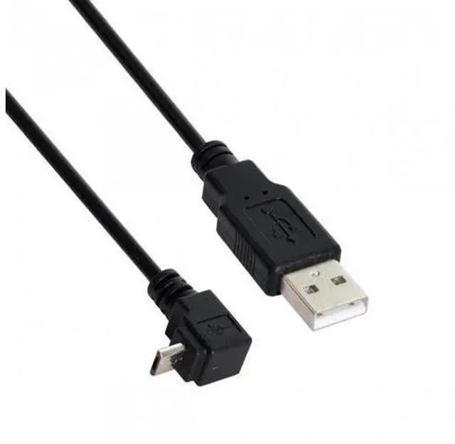 Main image of SM up angled 90 degree Micro USB Male to USB Data Charge Cable for i9500 9300 N7100