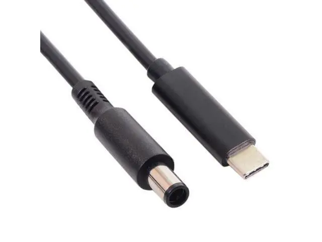 Alt view image 2 of 7 - SM Type C USB-C Input to DC 7.4*5.0mm Power PD Charge Cable for Laptop 18-20V