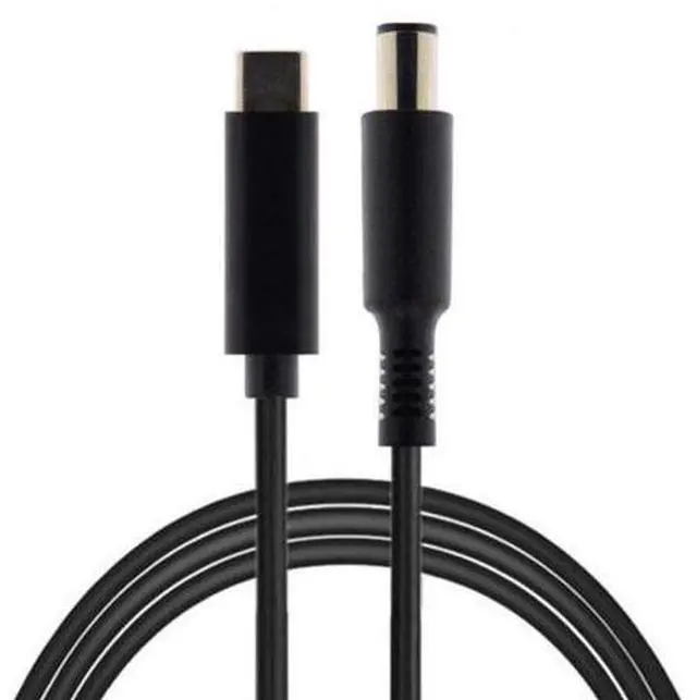 Alt view image 3 of 7 - SM Type C USB-C Input to DC 7.4*5.0mm Power PD Charge Cable for Laptop 18-20V