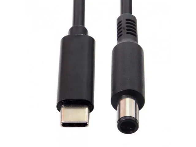 Alt view image 7 of 7 - SM Type C USB-C Input to DC 7.4*5.0mm Power PD Charge Cable for Laptop 18-20V