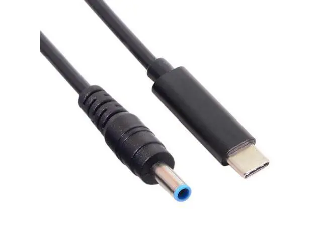 Alt view image 2 of 7 - SM Type C USB-C Input to DC 4.5*3.0mm Power PD Charge Cable for Laptop 18-20V