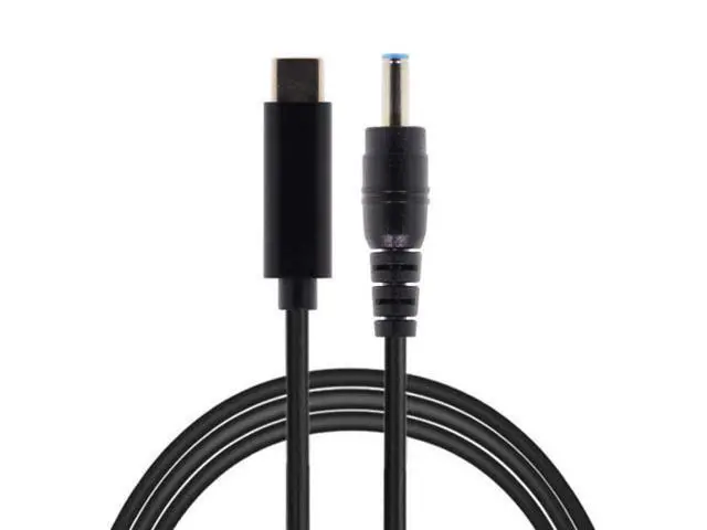 Alt view image 3 of 7 - SM Type C USB-C Input to DC 4.5*3.0mm Power PD Charge Cable for Laptop 18-20V
