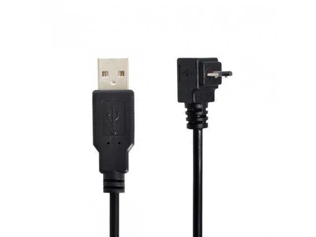 Alt view image 3 of 7 - SM up angled 90 degree Micro USB Male to USB Data Charge Cable for i9500 9300 N7100
