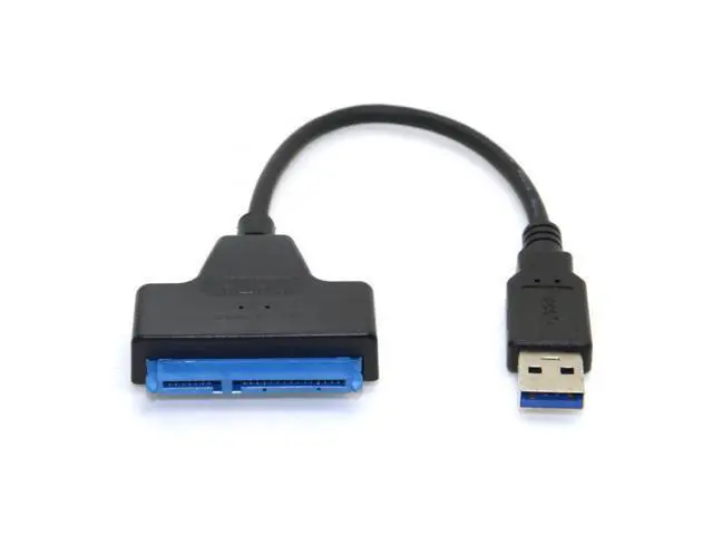 Alt view image 4 of 7 - SM Super speed 5Gbps USB 3.0 to SATA 22 Pin Adapter Cable for 2.5" Hard disk driver SSD