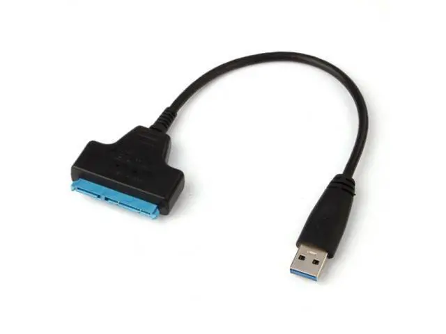 Alt view image 5 of 7 - SM Super speed 5Gbps USB 3.0 to SATA 22 Pin Adapter Cable for 2.5" Hard disk driver SSD