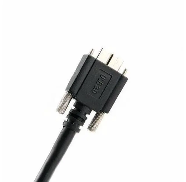 Alt view image 7 of 7 - 8m USB 3.0 A Type Repeater Cable Male to Micro USB 3.0 B Male with Mount Panel Screws for Camera