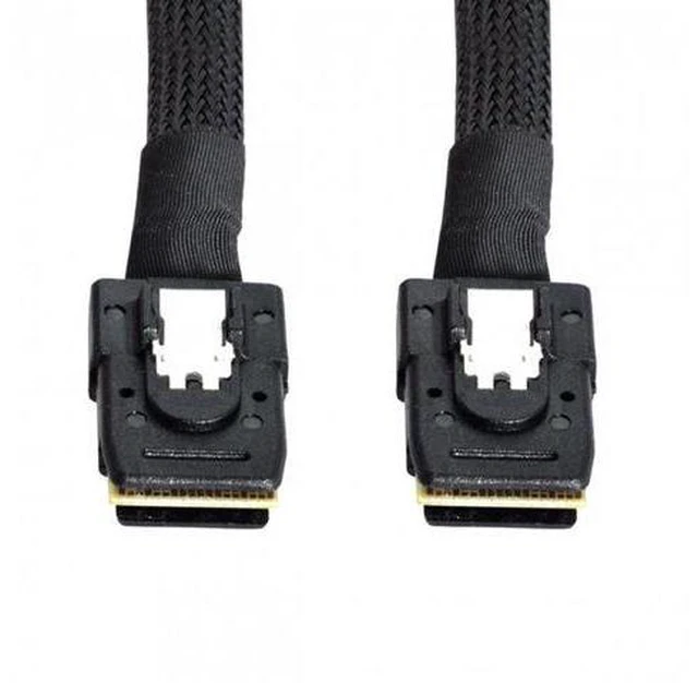Alt view image 2 of 7 - SM 70cm Internal Mini SAS 36Pin SFF-8087 to Mini SAS 36pin SFF-8087 Server Hard Disk Raid Data Cable