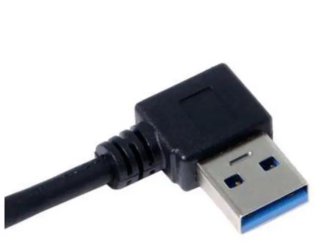 Alt view image 2 of 7 - CYSM USB 3.0 Type-A 90 Degree Right Angled to Right Angled Data Cable for Hard Disk Computer