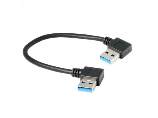 Alt view image 6 of 7 - CYSM USB 3.0 Type-A 90 Degree Right Angled to Right Angled Data Cable for Hard Disk Computer