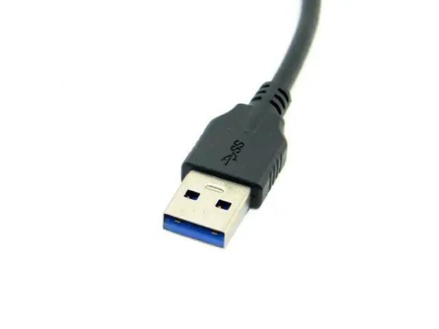 Alt view image 2 of 5 - 90 Degree Right Angled USB 3.0 A Type Male to Straight A Type Male Data Cable 40cm U3-289-RI-0.4M