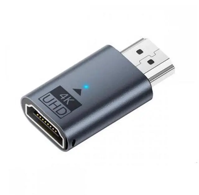 Main image of Blue CY Virtual Display Adapter 4K HDMI 1.4 Male to Female Extension DDC EDID Dummy Plug Headless Ghost Display Emulator HDTV 4K@60Hz