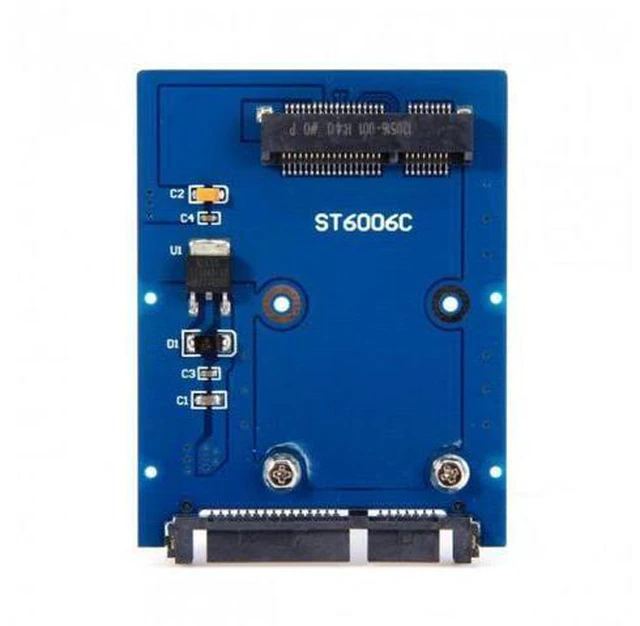 Main image of HKCY SA-066 Slim Type Mini PCI-E mSATA SSD to 2.5" SATA 3.0 22pin HDD Adapter Hard Disk PCBA