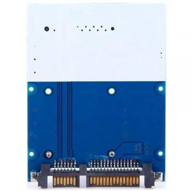 Alt view image 6 of 7 - HKCY SA-066 Slim Type Mini PCI-E mSATA SSD to 2.5" SATA 3.0 22pin HDD Adapter Hard Disk PCBA
