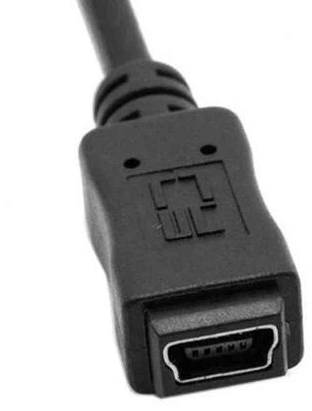 Alt view image 2 of 6 - USB 2.0 Hi speed Mini USB 5Pin Male to Female Extension Adapter Cable 50cm U2-049-0.5M