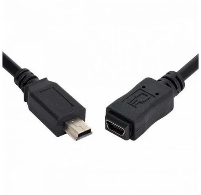 Alt view image 7 of 7 - USB 2.0 Hi speed Mini USB 5Pin Male to Female Extension Adapter Cable 50cm 150cm