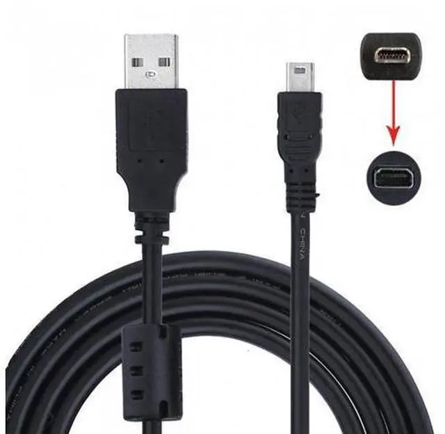 Main image of HKCY CA-009 UC-E6 USB Cable for Nikon Digital SLR Cameras COOLPIX S3000 S3100 S3200 S8000 S100 S203 S230 P7000 AW100