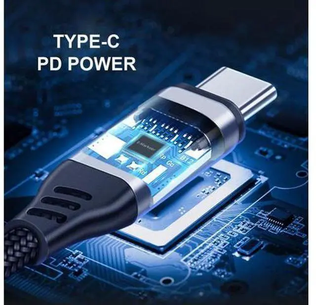 Alt view image 7 of 7 - HKCY USB-C Charger Cord SC100 Protocol XT60 to Type-C Fast Charging Cable for RC Lipo Battery Quadcopter Multicopter Aeromodelling
