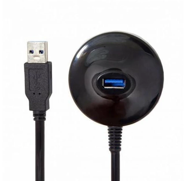 Alt view image 6 of 7 - USB 3.0 Type-A Male to Female Extension Dock station Docking Cable 0.8m