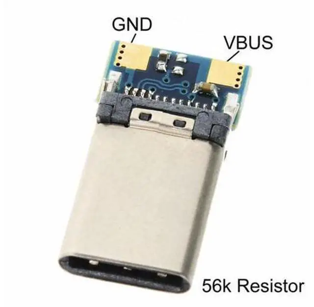 Alt view image 4 of 7 - DIY 24pin USB 3.1 Type-C USB-C Male Plug Connector SMT type with PC Board
