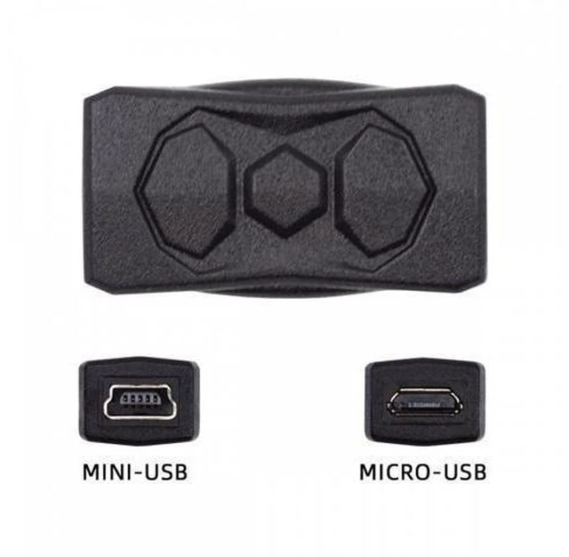 Alt view image 4 of 7 - 3pcs/lot Micro USB 2.0 to Mini USB 5Pin Male to Female Extension Data Power Adapter