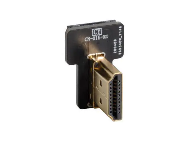 Alt view image 2 of 7 - CYFPV HDMI Type A Male Connector Right Angled 90 Degree for FPV HDTV Multicopter Aerial Photography