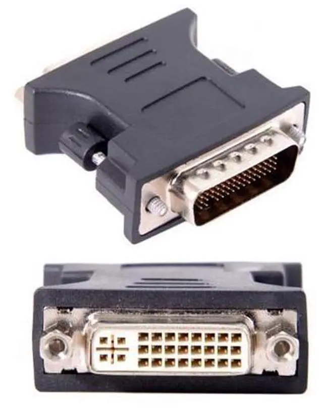 Alt view image 3 of 7 - SM LFH DMS-59pin Male to DVI 24+5 Female Extension Adapter for PC Graphics Card
