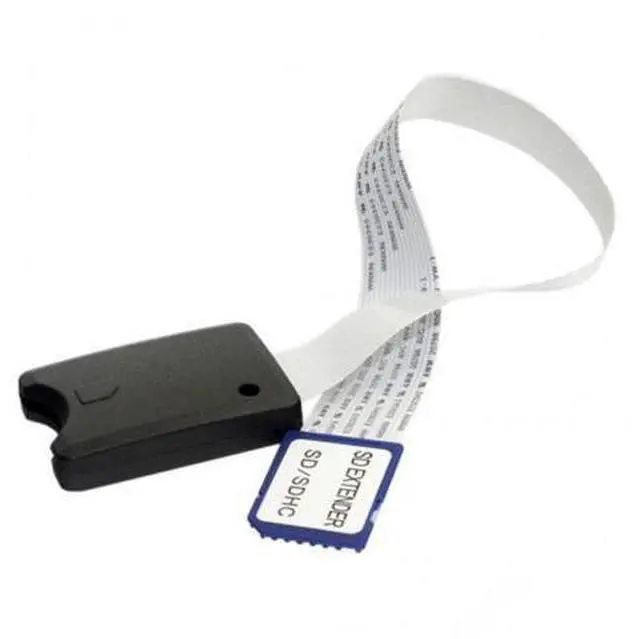 Main image of SM Standard SD SDHC Memory Card Kit Male to SD Female Extension Soft Flat FPC Cable Extender 25cm