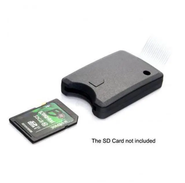 Alt view image 3 of 7 - SM Standard SD SDHC Memory Card Kit Male to SD Female Extension Soft Flat FPC Cable Extender 25cm