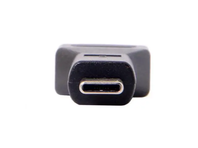 Alt view image 5 of 5 - SM Rectangle Jack Lenovo Input to USB-C Type-C Power Plug Charge Adapter for Laptop Phone