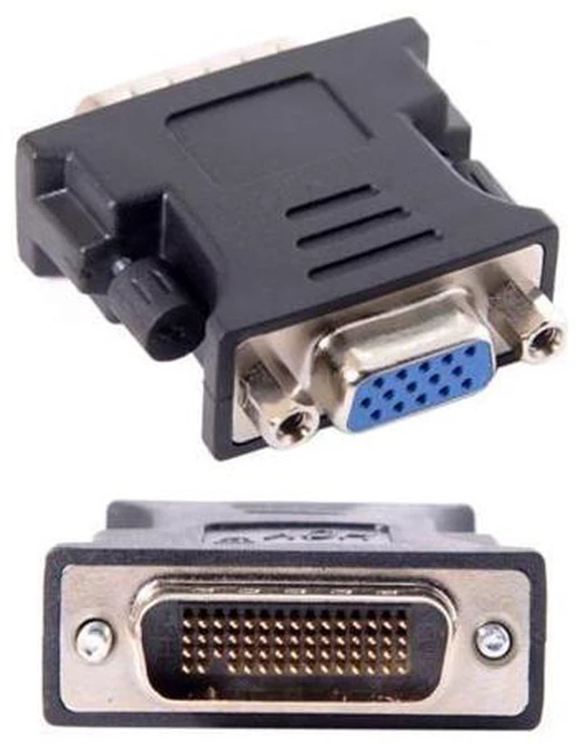 Alt view image 3 of 7 - SM LFH DMS-59pin Male to 15Pin VGA RGB Female Extension Adapter for PC Graphics Card