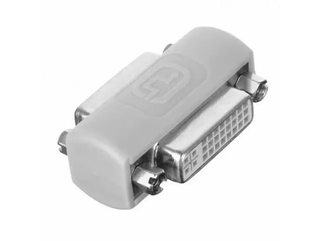 Alt view image 3 of 7 - DVI 24+5 Female to DVI 24+5 Female VIDEO Converter Adapter 180 degree extender