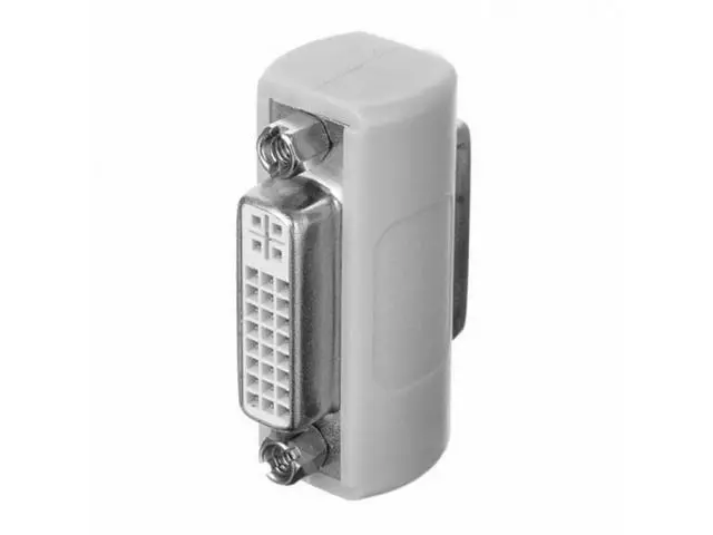 Alt view image 4 of 7 - DVI 24+5 Female to DVI 24+5 Female VIDEO Converter Adapter 180 degree extender