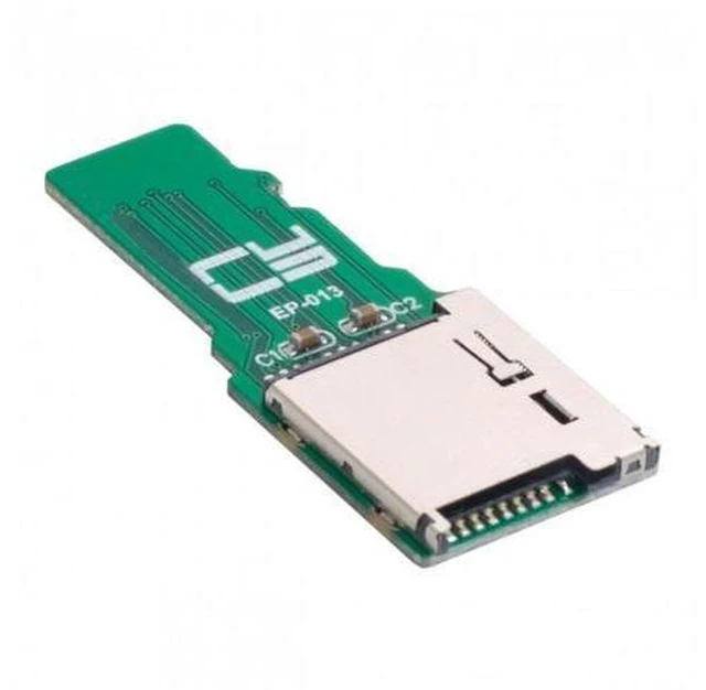 Alt view image 2 of 7 - SM TF Micro SD Male Extender to TF Card Female Extension Adapter PCBA SD/SDHC/SDXC UHS-III UHS-3 UHS-2