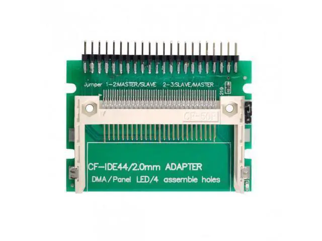 Alt view image 3 of 7 - SM CF Compact Flash Merory Card to Laptop 2.5" 44 Pins Male IDE Hard Disk Drive HDD SSD Adapter