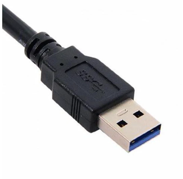 Alt view image 4 of 5 - 1m Waterproof Single USB 3.0 Extension Latch Mount Car AUX Cable for Dashboard Panel