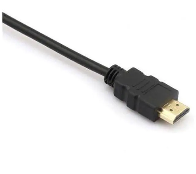 Alt view image 2 of 7 - SM hdmi input to VGA female output projectors monitors adapter PC Laptop Black