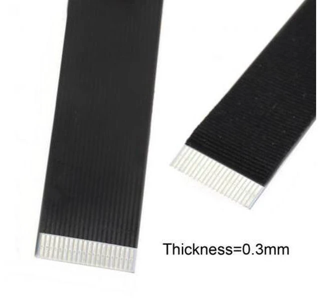 Alt view image 6 of 6 - 0.2M Up Angled USB 2.0 Type-A Male to Type-A Male Data Flat Slim FPC Cable 90 Degree for FPV & Disk & Scanner & Printer