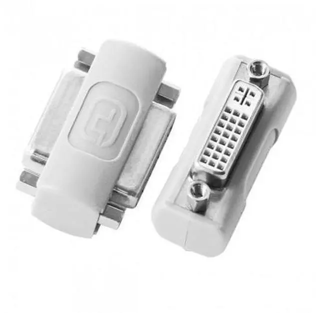 Alt view image 6 of 7 - HKCY DB-035 DVI 24+5 Female to DVI 24+5 Female VIDEO Converter Adapter 180 degree extender
