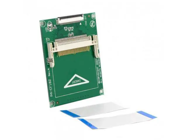 Alt view image 6 of 7 - SM 1.8" Compact Flash CF Memory Card to CE Ipod ZIF SSD HDD Adapter with 2 Cables