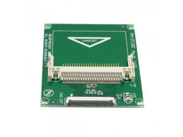 Alt view image 7 of 7 - SM 1.8" Compact Flash CF Memory Card to CE Ipod ZIF SSD HDD Adapter with 2 Cables