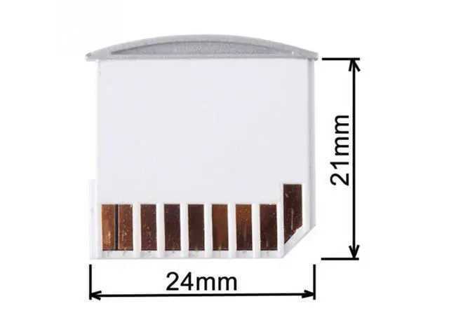 Alt view image 6 of 7 - HKCY EP-063 Micro SD TF to SD Card Kit Mini Adaptor for Extra Storage Macbook Air / Pro / Retina White