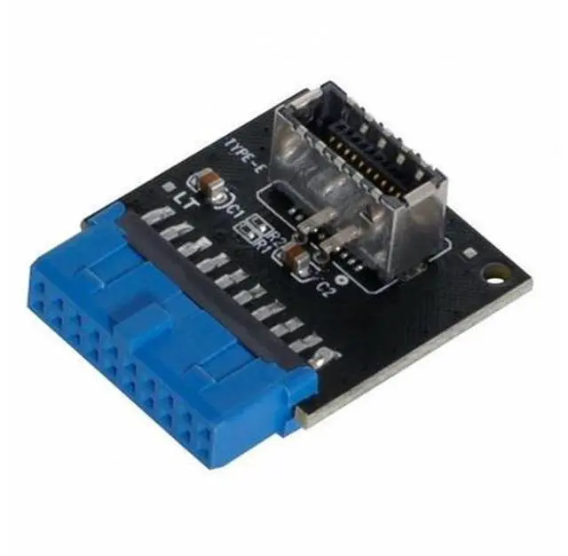 Main image of USB 3.1 Front Panel Socket Key-A Type-E to USB 3.0 20Pin Header Male Extension Adapter for Motherboard
