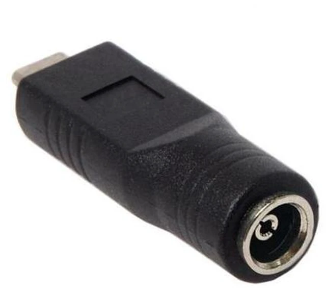 Main image of SM DC Jack 6.0*4.4mm Input to USB-C Type-C Power Plug Charge Adapter for Laptop Phone