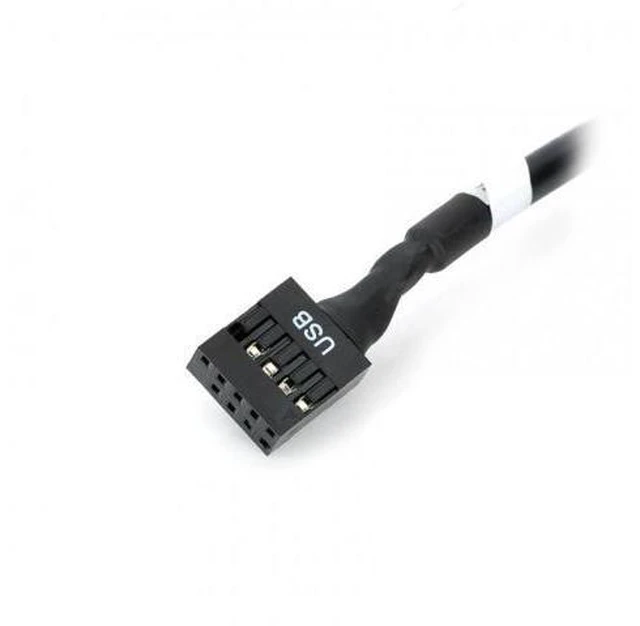 Alt view image 6 of 6 - HKCY U3-076 USB 2.0 9Pin Motherboard Housing Male to USB 3.0 20pin Header Device Female Cable