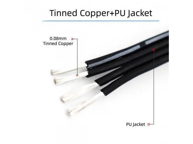Alt view image 5 of 7 - HKCY UC-096-UP-0.13M 13cm USB 2.0 Type-A Male to USB-C Type-C Up Down Angled 90 Degree Data Flat Slim FPC Cable for FPVDiskPhone