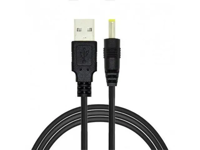 Alt view image 2 of 6 - HKCY U2-067-4017MM-2PCS 2pcs/lot USB 2.0 Male Type-A to 5V DC 4.0x1.7mm DC Power Round Plug Cable 150cm 24AWG