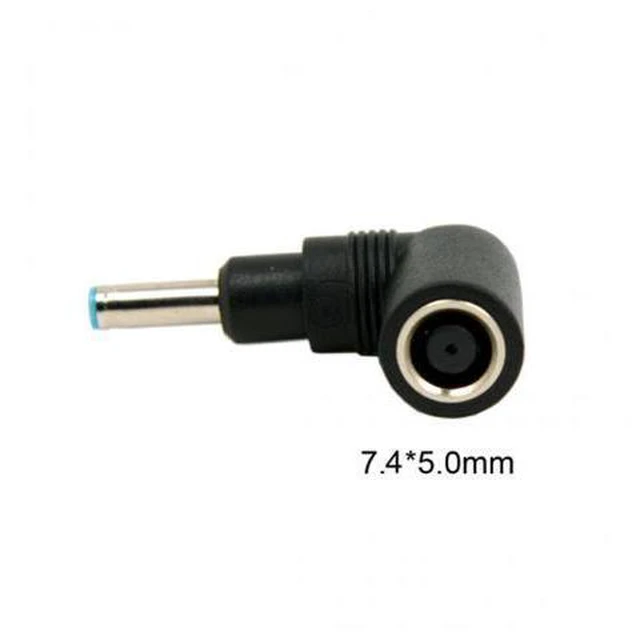 Alt view image 4 of 7 - SM DC 7.4*5.0mm Ultra slim DC Jack to 4.5*3.0mm Plug 90 Right Angled Adapter For Laptop