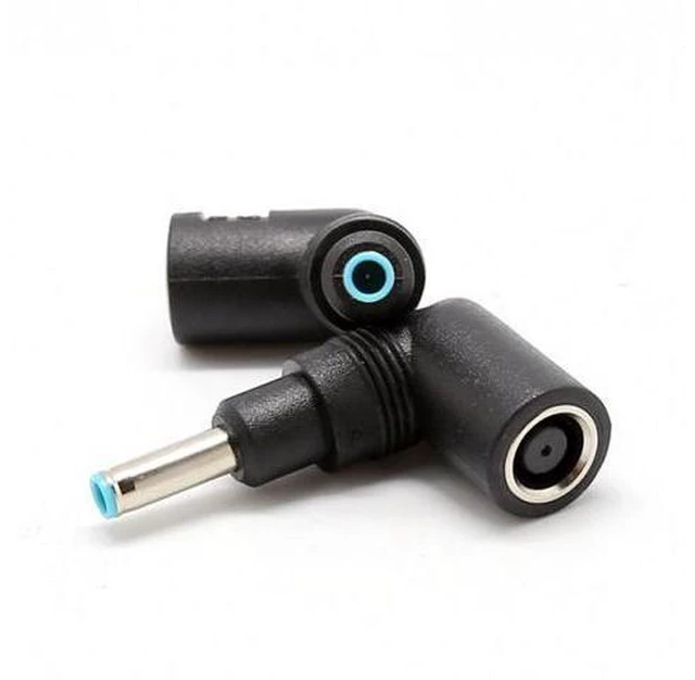 Alt view image 5 of 7 - SM DC 7.4*5.0mm Ultra slim DC Jack to 4.5*3.0mm Plug 90 Right Angled Adapter For Laptop