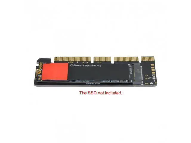 Alt view image 4 of 7 - SM NGFF M-key NVME M.2 SSD to PCI-E Express 3.0 16x X4 Adapter without Bracket