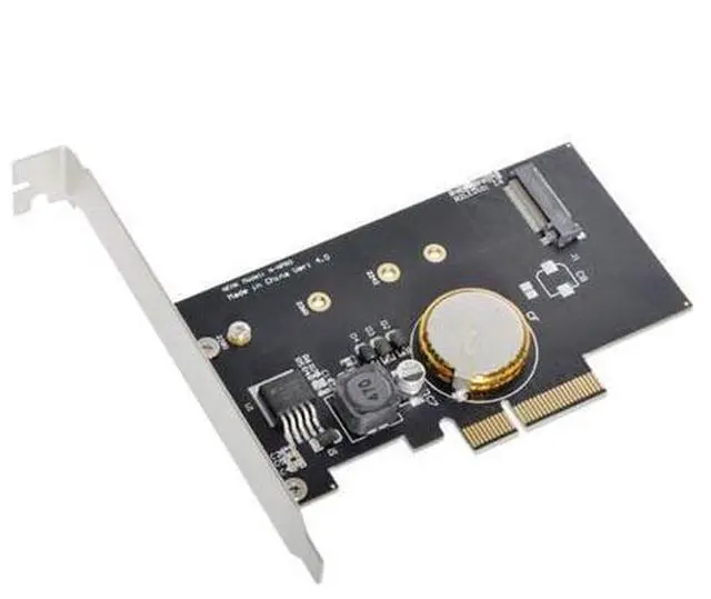 Main image of SM PCI-E 3.0 x4 to M.2 NGFF M Key SSD Nvme Card Adapter PCI Express with Power Failure Protection 4.0F Super Capacitor